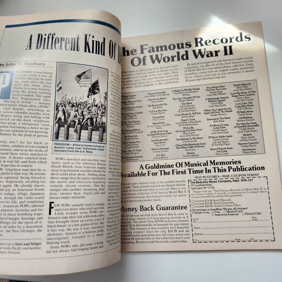 The American Legion Magazine World War II Commemorative Issue September 1991 - Picture 9 of 10
